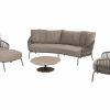 4 Seasons Outdoor Capalbio loungeset terre met Boaz loungetafel