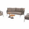 4 Seasons Outdoor Capalbio loungeset terre met Volta loungetafels