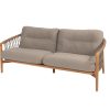 4 Seasons Outdoor Nora 3-zits loungebank teak