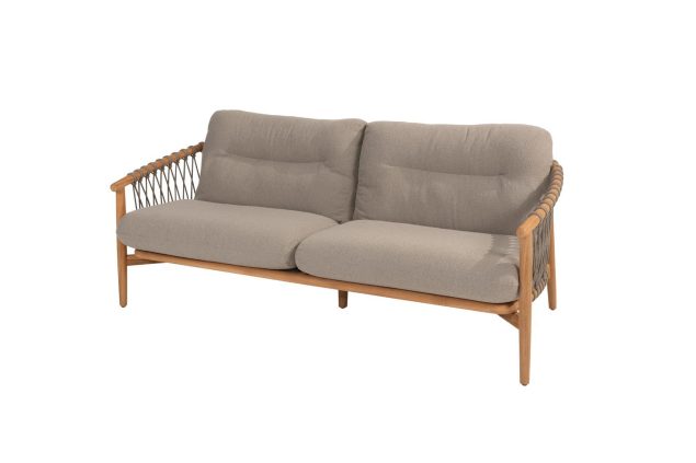 4 Seasons Outdoor Nora 3-zits loungebank teak