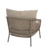 4 Seasons Outdoor Jura loungestoel olijfgroen