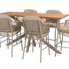 4 Seasons Outdoor Tramonti bar set latte met Prado tafel