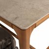 4 Seasons Outdoor Capalbio bar stoel terre met Liam tafel - detail