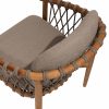 4 Seasons Outdoor Nora dining chair teak - datail