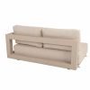 4 Seasons Outdoor Metropolitan 2,5 zits loungebank latte met armleuning links