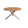 Taste by 4 Seasons Prado tafel latte met teak blad Ø 130 cm