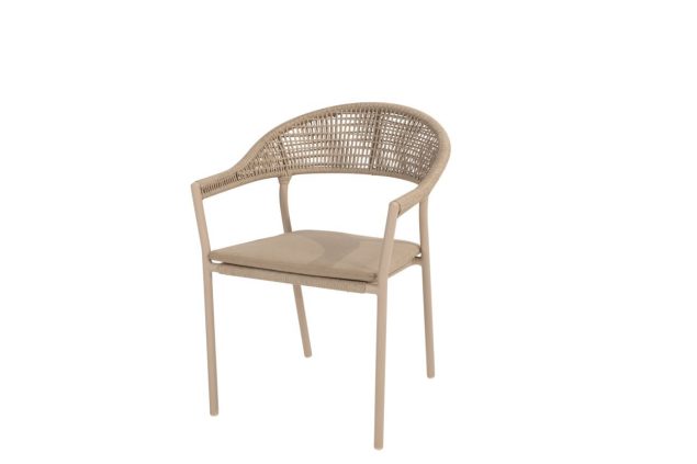 Taste by 4 Seasons stapelbare Sienna dining chair latte