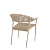 Taste by 4 Seasons stapelbare Sienna dining chair latte