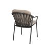 Taste by 4 Seasons stapelbare Manitoba dining chair antraciet