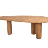 Taste by 4 Seasons Corsica teakhouten tuintafel met kiezelvormig blad 240 x 130 cm