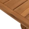 Taste by 4 Seasons Capri teak tuintafel 'barrel' 240 x 110 cm - detail