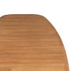 Taste by 4 Seasons Capri teak tuintafel 'barrel' 240 x 110 cm - detail