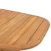 Taste by 4 Seasons Capri teak LOW tuintafel 'barrel' - detail