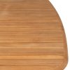 Taste by 4 Seasons Capri teak LOW tuintafel 'barrel' - detail