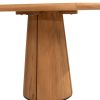 Taste by 4 Seasons Capri teak low tuintafel 'barrel' - detail