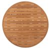 Taste by 4 Seasons Corsica teakhouten tuintafel met blad Ø 160 cm - top view