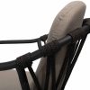 Taste by 4 Seasons stapelbare Manitoba dining chair antraciet - detail