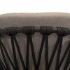 Taste by 4 Seasons stapelbare Manitoba dining chair antraciet - detail