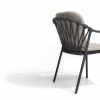 Taste by 4 Seasons stapelbare Manitoba dining chair antraciet - detail