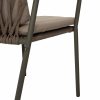 Taste by 4 Seasons stapelbare Manitoba dining chair olijfgroen - detail