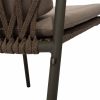 Taste by 4 Seasons stapelbare Manitoba dining chair olijfgroen - detail