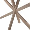 Taste by 4 Seasons Prado bar tafel latte met teak blad 200 x 70 cm - detail