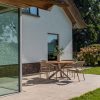 Taste by 4 Seasons Sienna dining set Latte met prado tafel Ø 160 cm