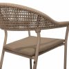 Taste by 4 Seasons stapelbare Sienna dining chair latte - detail