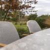 4 Seasons Outdoor Veneto dining set terre met Prado tafel met keramisch blad 240 x 105 cm - detail