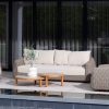 4 Seasons Outdoor Maxime loungeset terre met Finn tafels