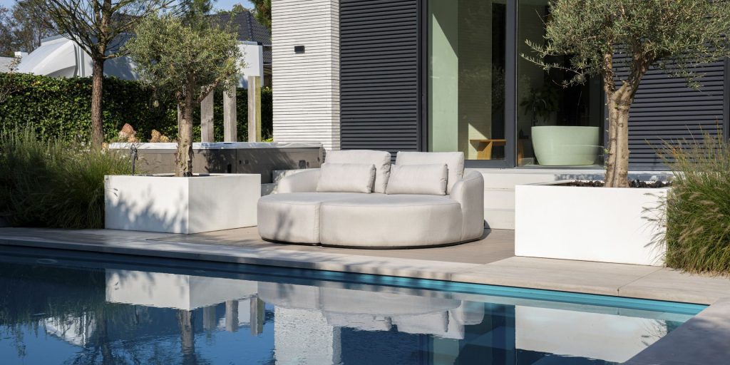 Flow Yavi Daybed Island - Graumel Chalk