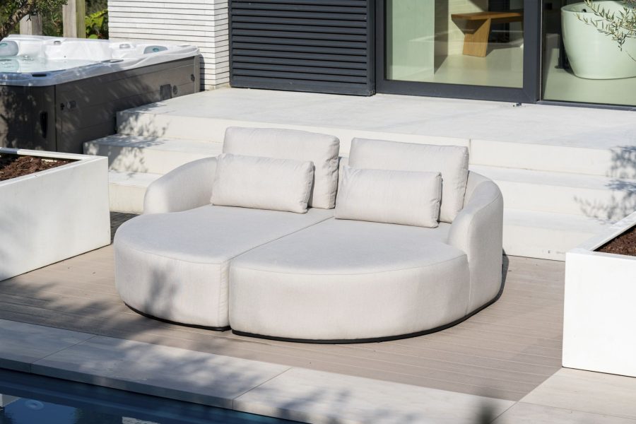 Flow Yavi Daybed Island - Graumel Chalk