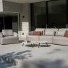 Flow Yavi Sofaset graumel chalk met Vaya tafels