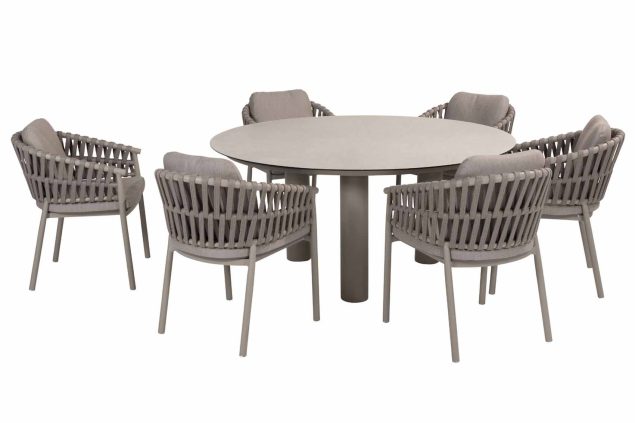 Taste by 4 Seasons Catalana tuinset Cloud met Donato tafel Ø 160 cm Sale