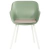 Hartman Le Soleil Element dining chair Sage green met wit frame