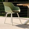 Hartman Le Soleil Element dining chair Sage green met wit frame - sfeer