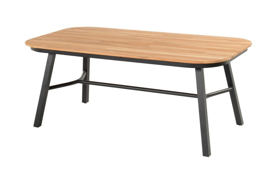 Hartman Tubb dining tuintafel met teak blad 185 x 100 cm