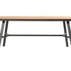 Hartman Tubb dining tuintafel met teak blad 185 x 100 cm