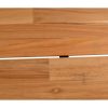 Hartman Tubb dining tuintafel met teak blad - detail