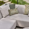 Hartman Monaco Sunbrella hoek loungebank met verwarming - detail