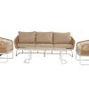 Hartman Corsica loungeset met Corsica loungetafel 120 x 60 x 40 cm