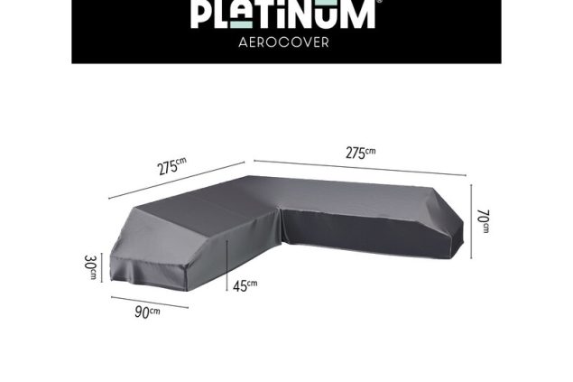 Platinum Loungesethoes 7881 Aerocover platform loungesethoes 275x275x90xH30/45/70 cm