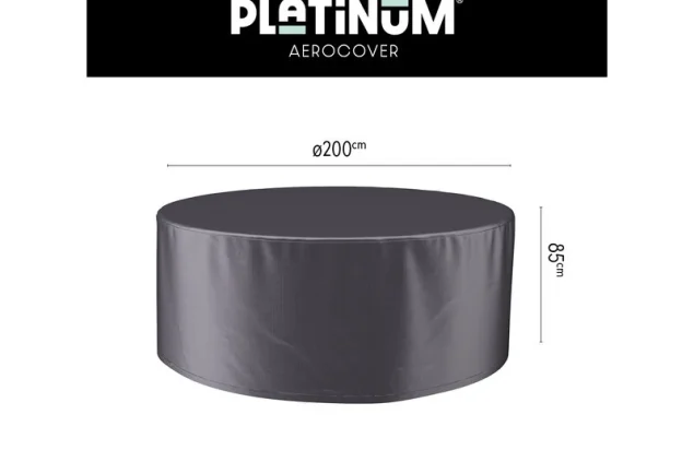 Platinum Tuinsethoes 7912 AeroCover Rond Ø 200 x 85 cm