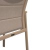 Taste by 4 Seasons Cortina stapelbare tuinstoel latte - detail