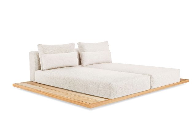 Suns Aspen daybed teak Naturel