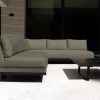 Flow Emerade Hoekbank Emerald Bamboo met loungetafel