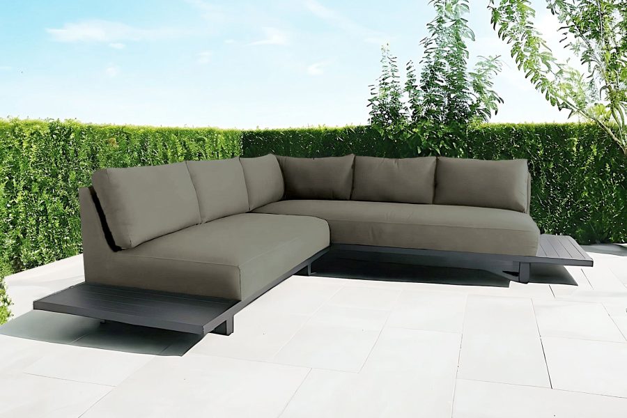 Flow Emerade Hoekbank Emerald Bamboo