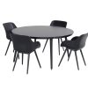 Hartman Sofie tuinset zwart met zwarte Sophie tafel