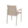 Taste by 4 Seasons Cortina stapelbare tuinstoel latte