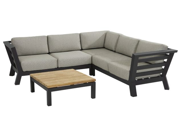 4 Seasons Outdoor Meteoro hoek loungebank met tafel